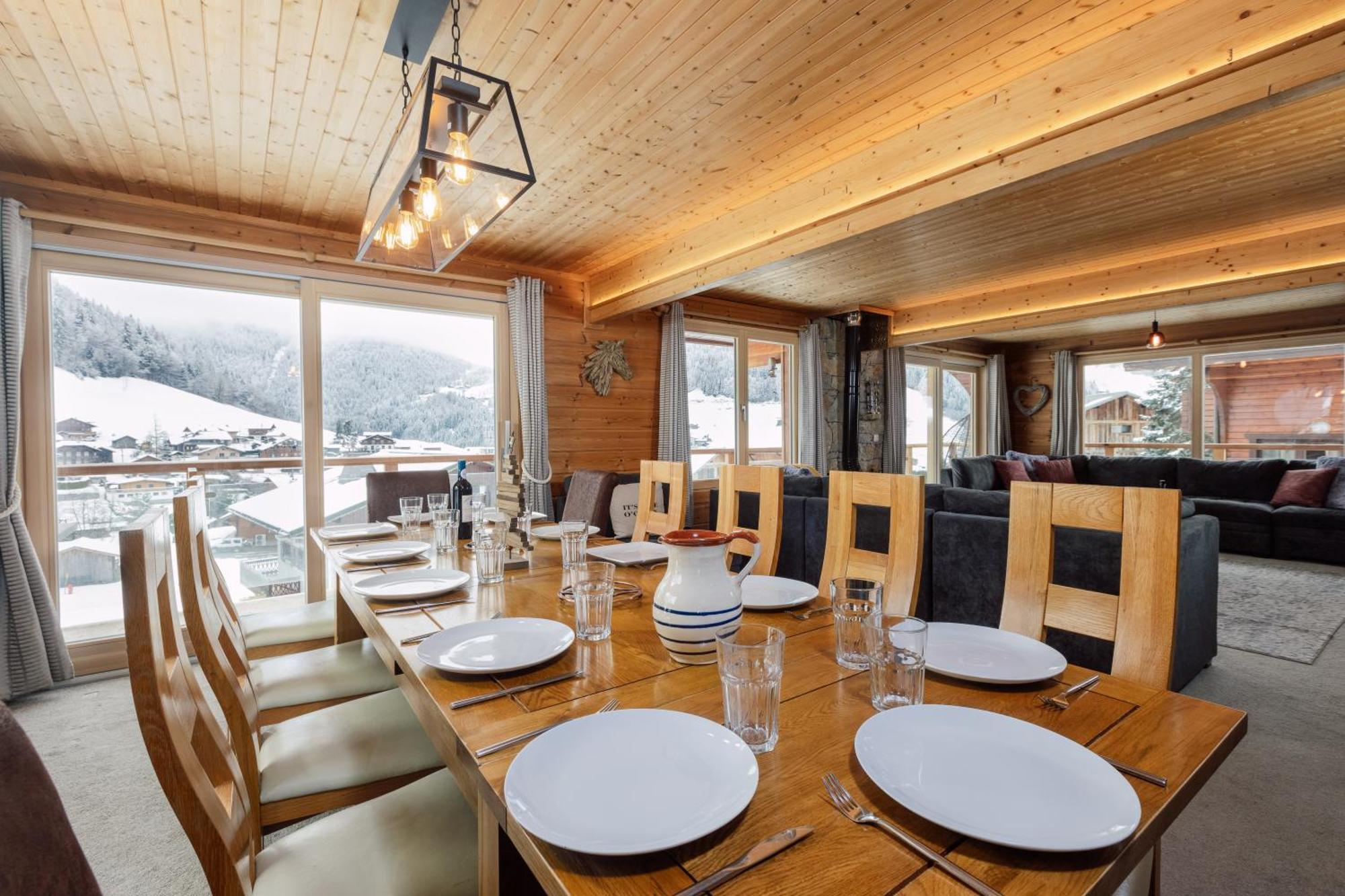 Chalet Le Saint Georges, Morzine, Proche Centre Exteriör bild